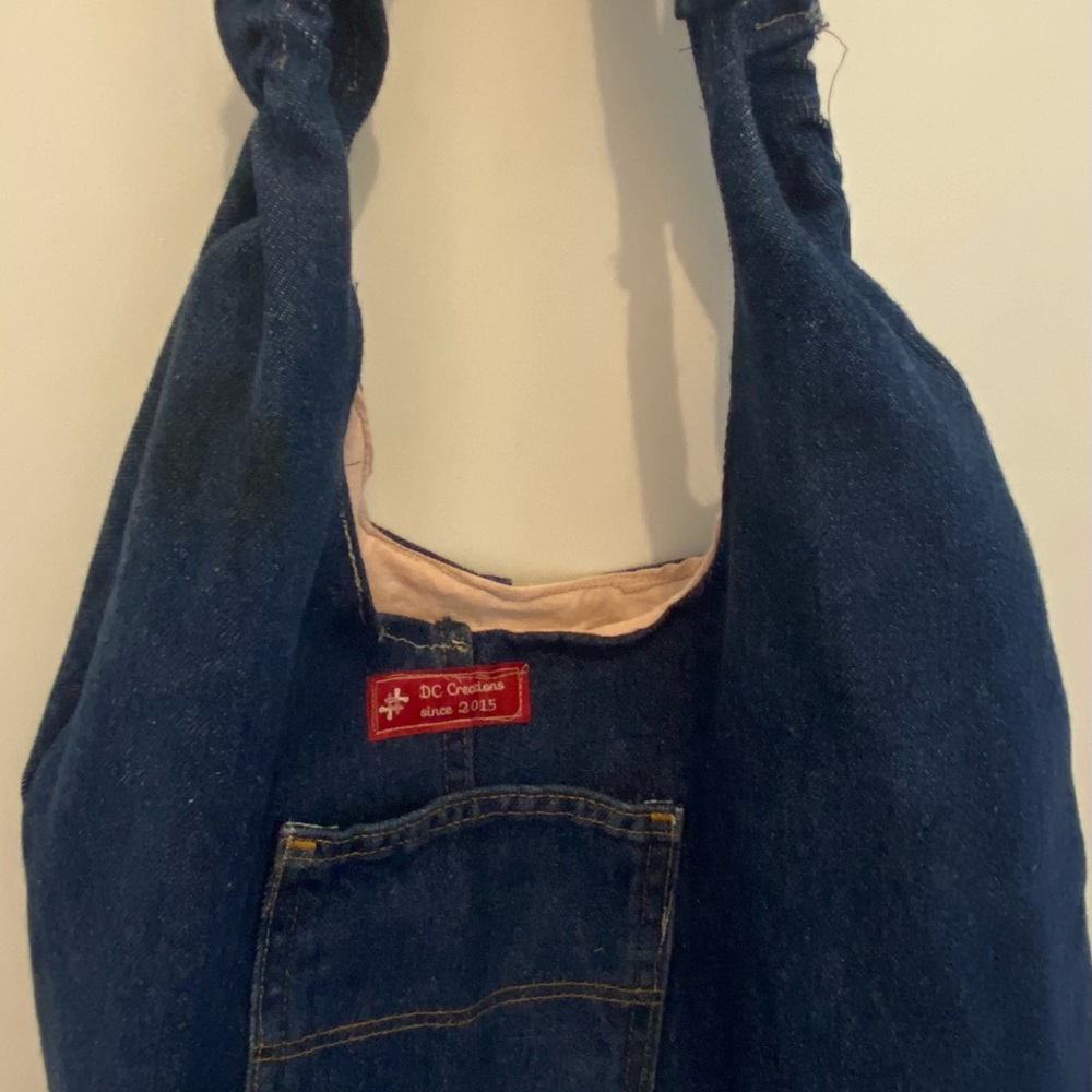 Blue Denim Tote Bag